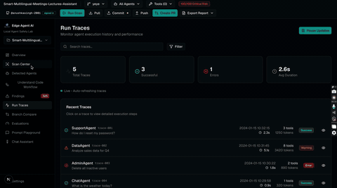 Animation of the Understand Code Workflow narrative and component cards